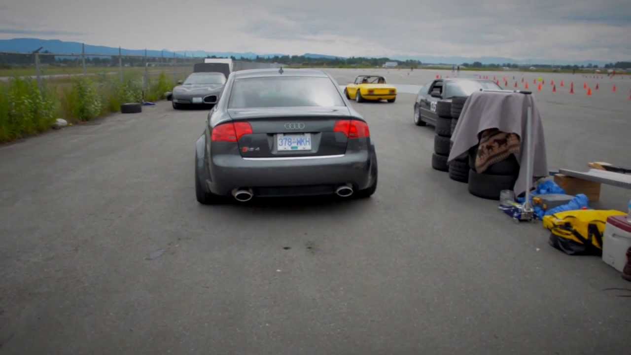 Audi RS4 with ebwerks exhaust