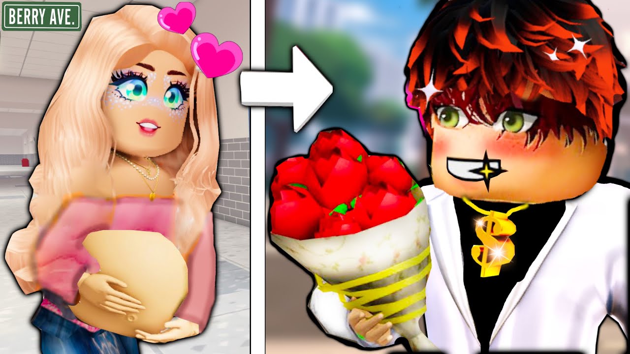 Fata INOCENTĂ este însărcinată cu PROFESORUL ei MILIARDAR | ROBLOX 💘