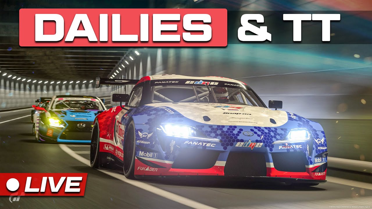 🔴 GT7 | Dailies and TT - Trying to Improve my Time | Live 🔴
