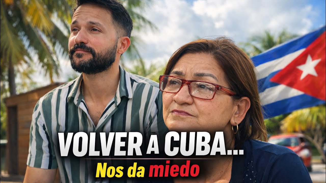 ¡Estamos horrorizados! Mi mamá regresa a Cuba en un muy mal momento