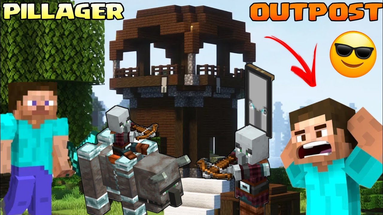 Pillager Outpost Raid Full Gameplay In Tamil|On Vtg! @Masstamilgaming