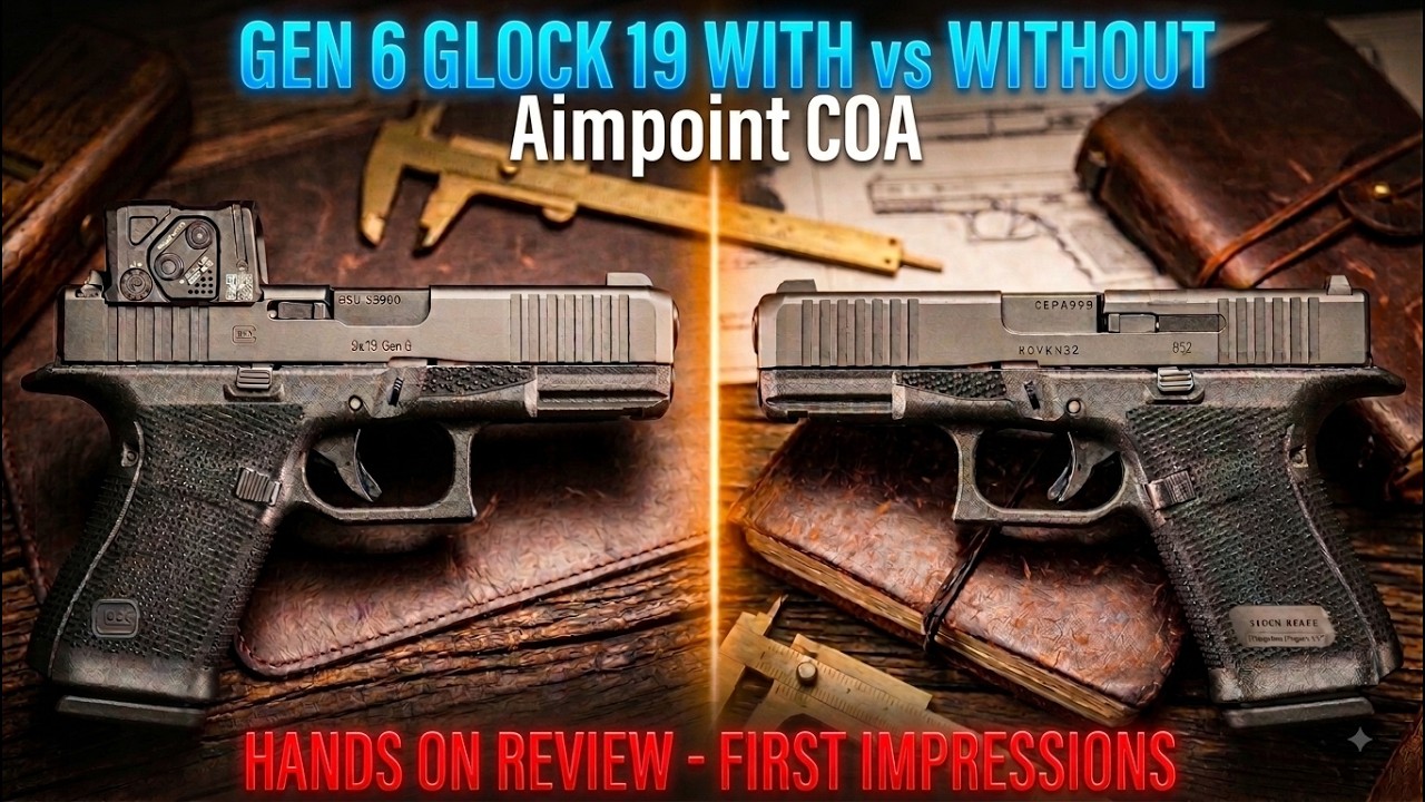 Glock 19 Gen 6: Aimpoint COA kontra wersja standardowa &mdash; czy warto? Praktyczny test...