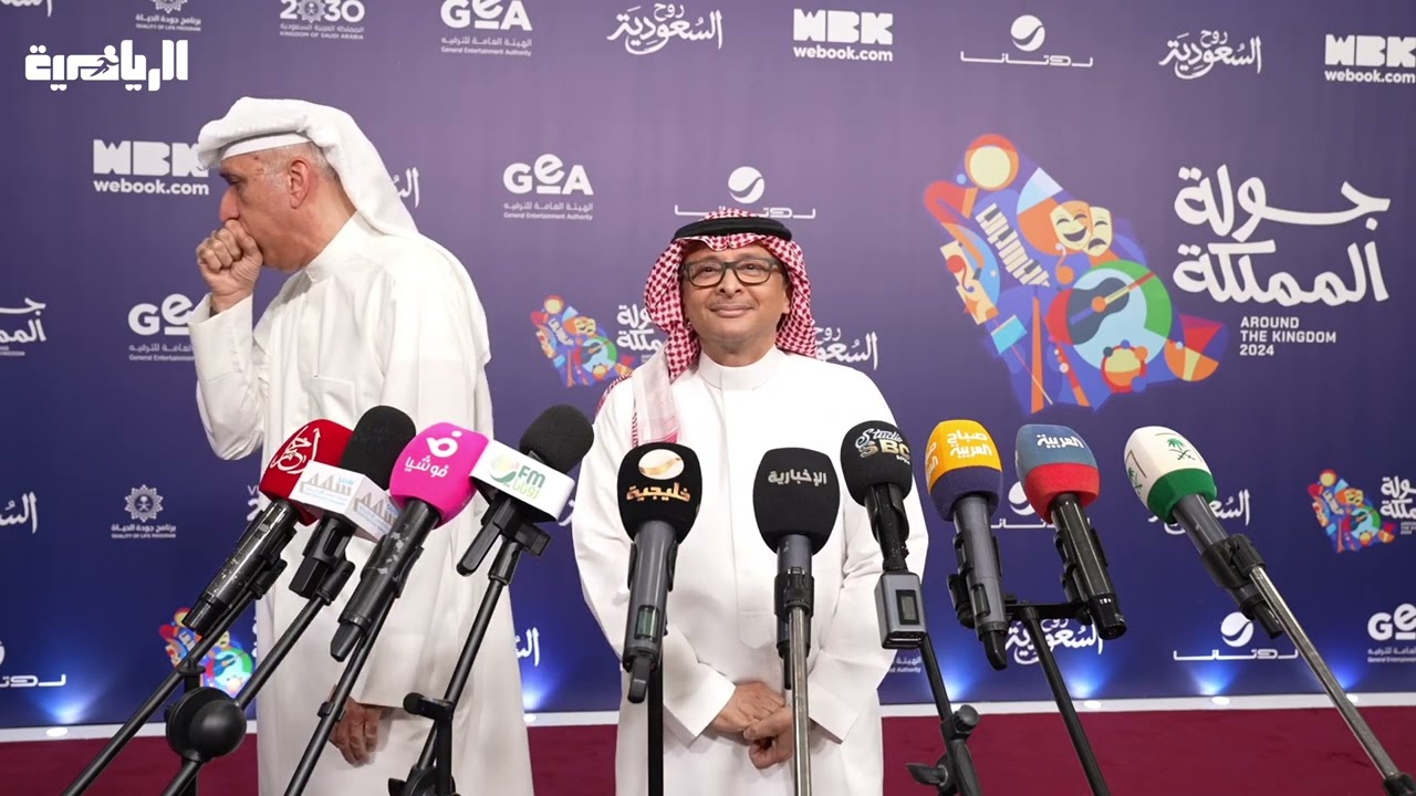 عبد المجيد عبد الله يتحدث إلى وسائل الإعلام