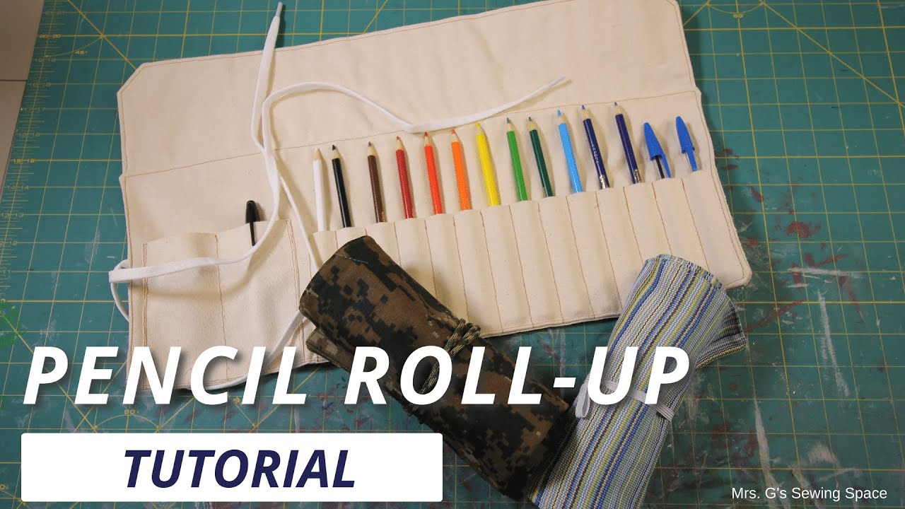 Making a Pencil Roll Up | Creating the Pattern | Part 1