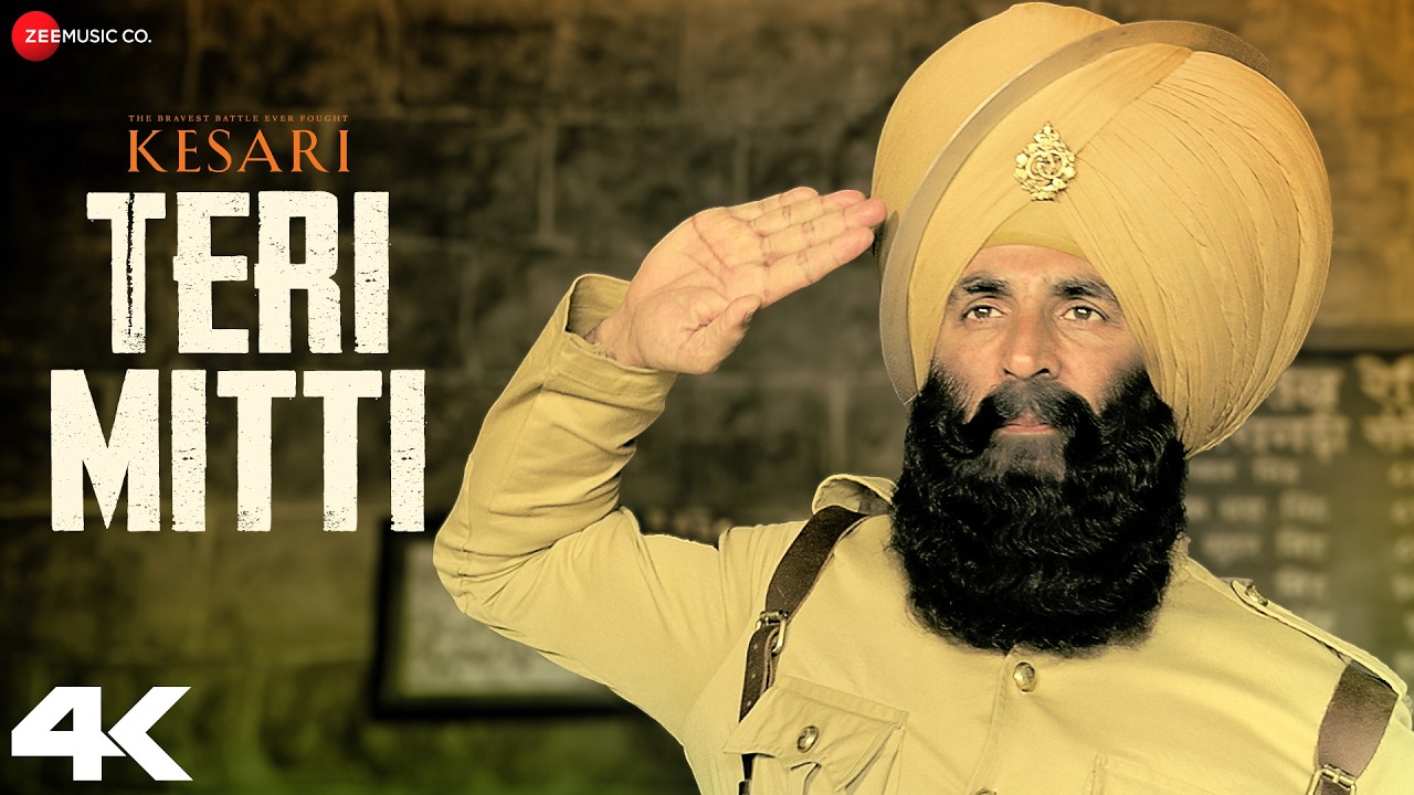 Teri Mitti | Kesari | Akshay Kumar & Parineeti Chopra | Arko | B Praak | Manoj M | Lyrical