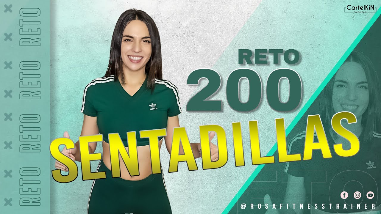 RETO 200 SENTADILLAS | Tonifica Piernas y Glúteos en 10 días