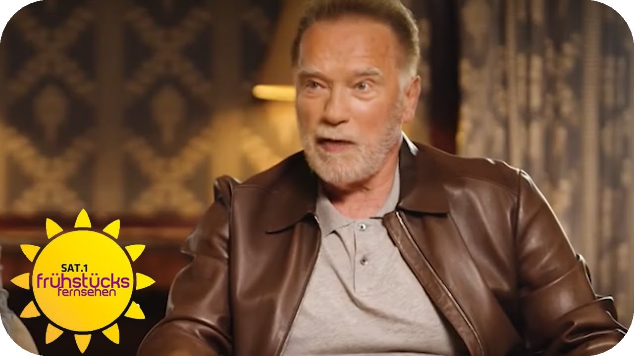 Arnold Schwarzenegger hautnah - zwischen Action und Romantik | SAT.1 Frühstücksfernsehen