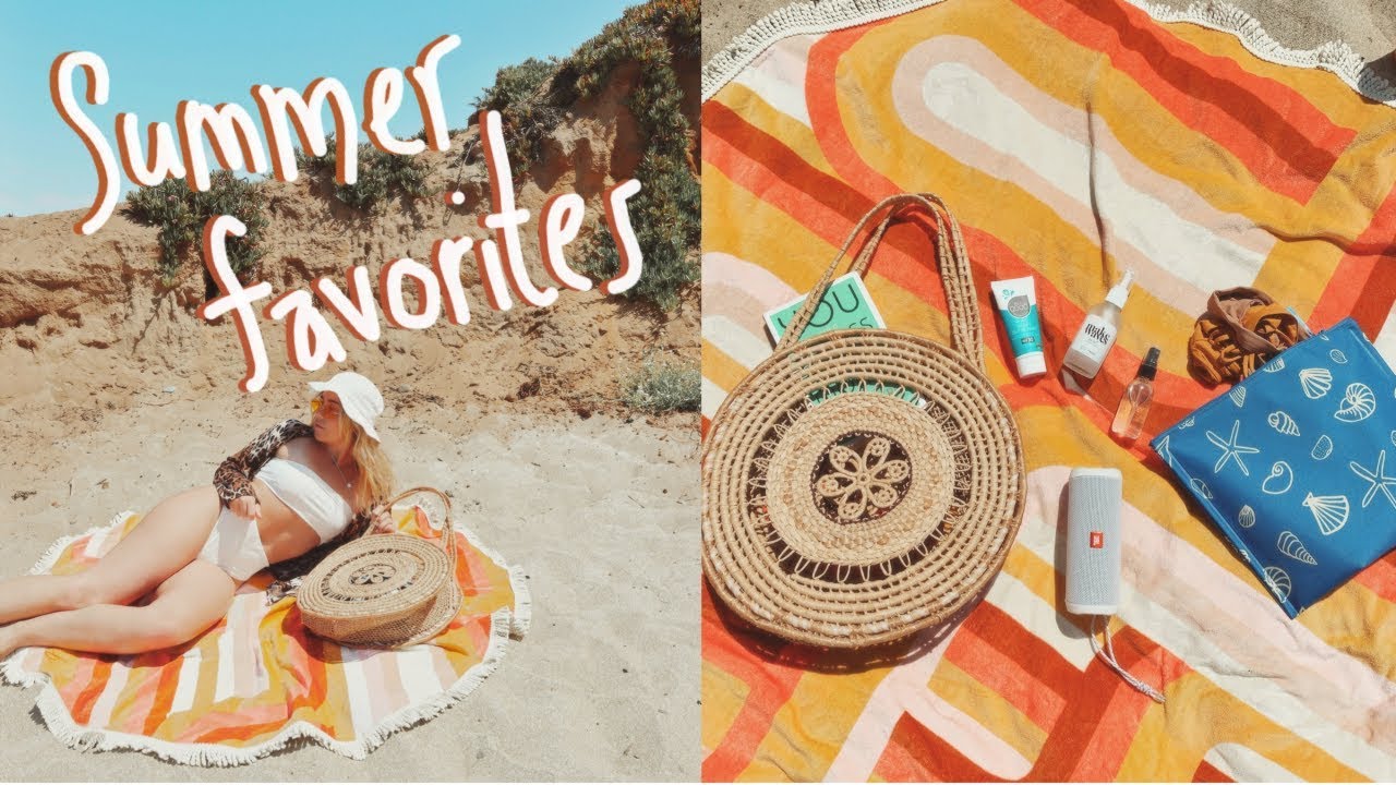 summer essentials - what's in my beach bag?
