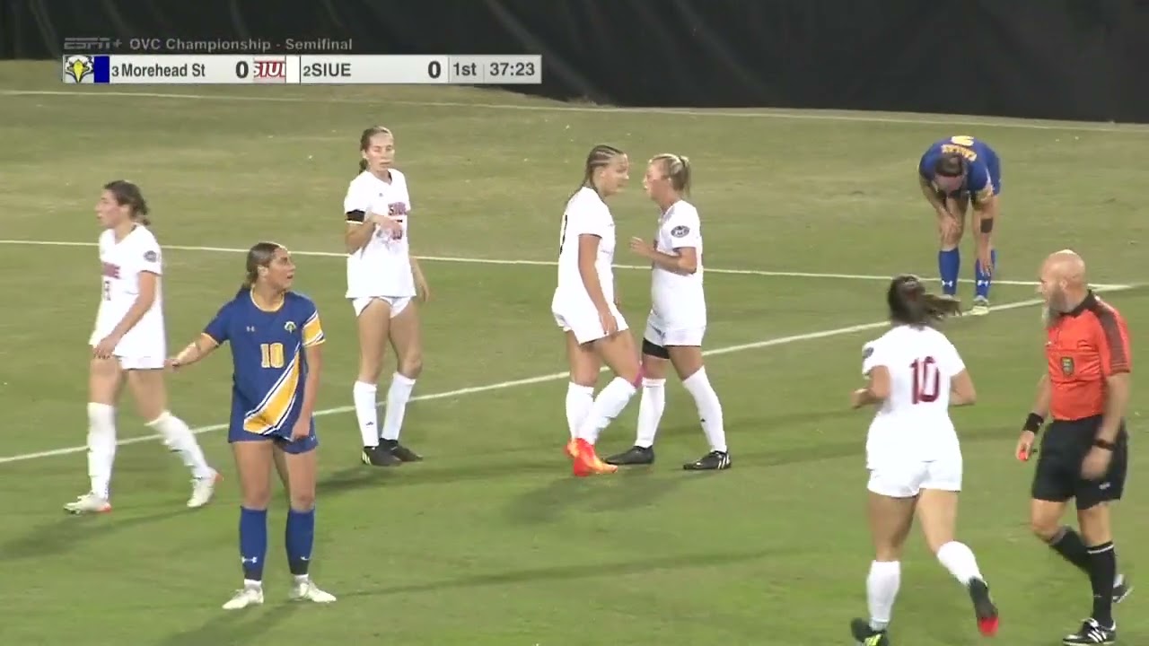 Southern Illinois U. Edwardsville Cougars vs Morehead St  Eagles 2022.11.04 / NCAA Soccer Women´s