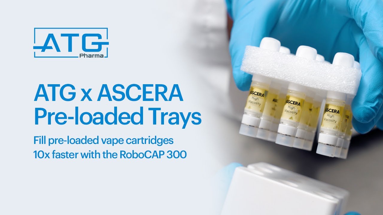 ATG x ASCERA Vape Cartridge Filling with the RoboCAP 300