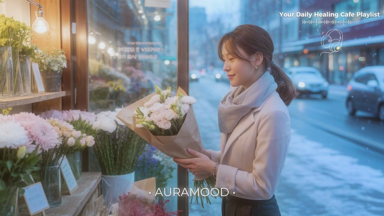 Cafe Playlist ☕ 포근한 미소가 피어나는 카페 음악 ❄️ | Soft Café Sounds for a Warm Smile