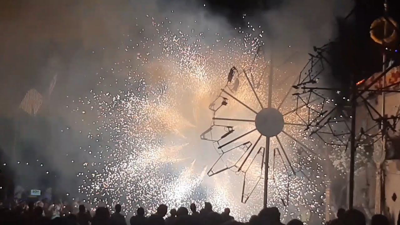 Siggiewi 5/14 - Festa San Nikola giggifogu - Siggiewi St. Nicholas's Feast Catherine Wheels 2023