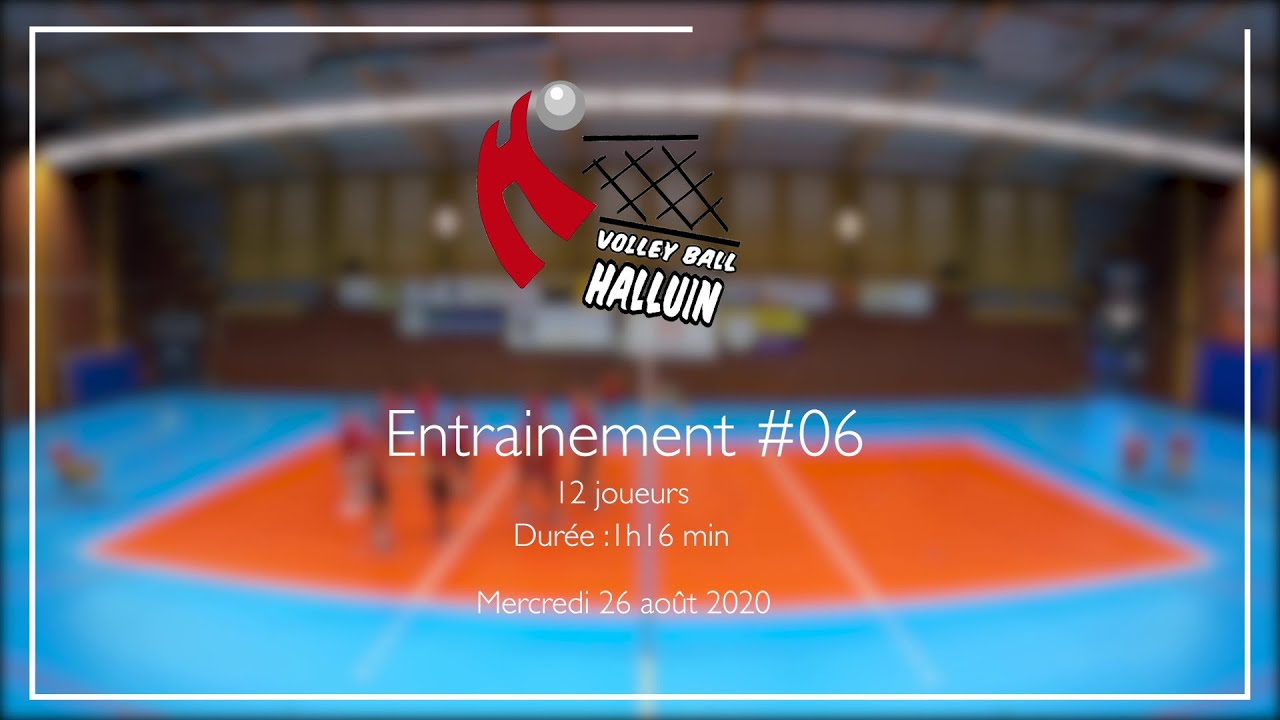 Entrainement #06 - Halluin Volley Ball - Élite Masculine 2020-2021