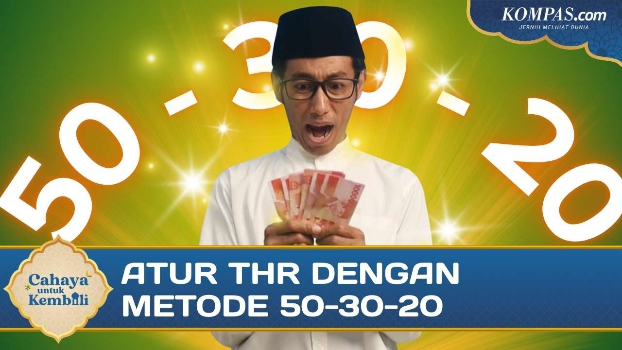 Tips THR Awet, Pakai Metode 50-30-20