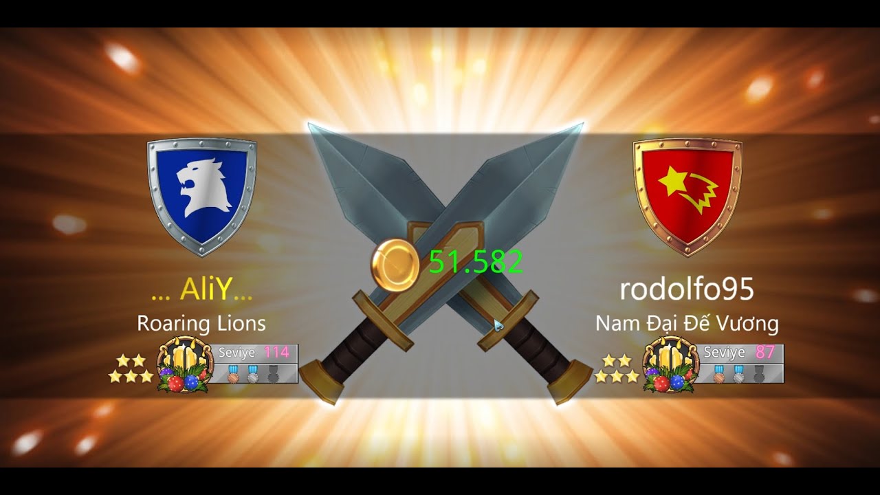 Royal Revolt 2 AliY VS rodolfo95