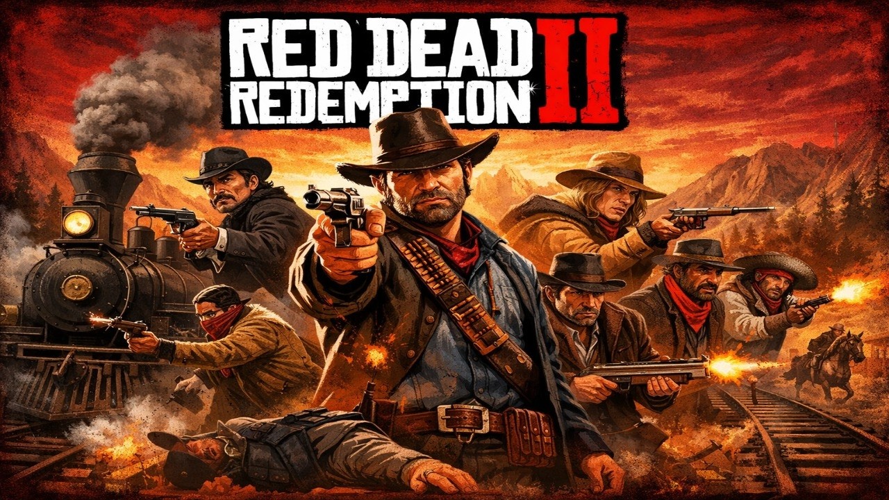 Train Hijack Red Dead Redemption 2 Mission #gameplay