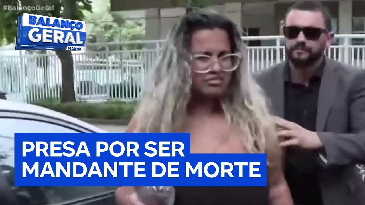Suspeita de mandar matar ex-mulher do companheiro para ficar com a guarda da enteada é presa no RJ