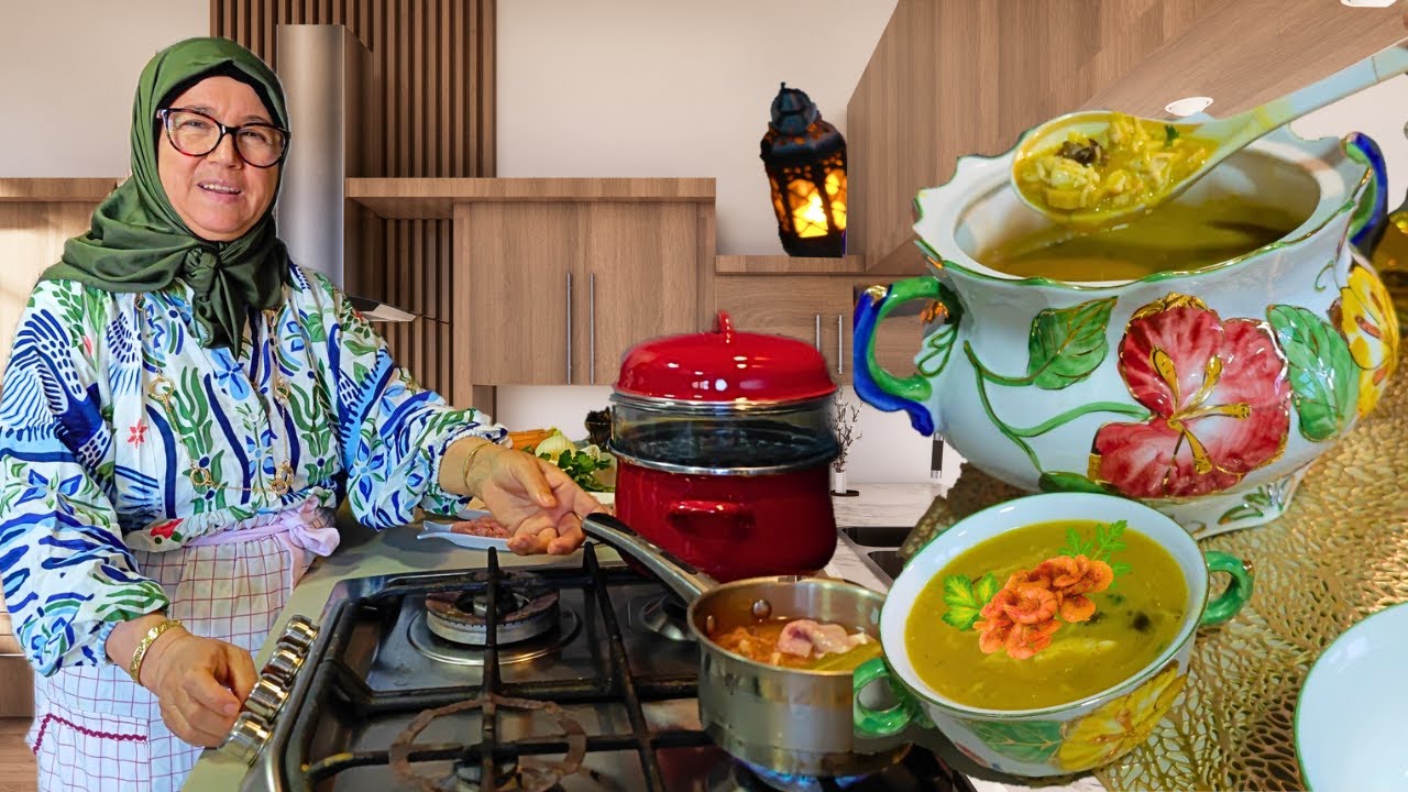 علاش كولشي كيحماق على شوربة سمك ؟🤔 حيت بالذة تشربي 6 زلايف خفيفة على المعدة وصحية وبلا صوجا 👉