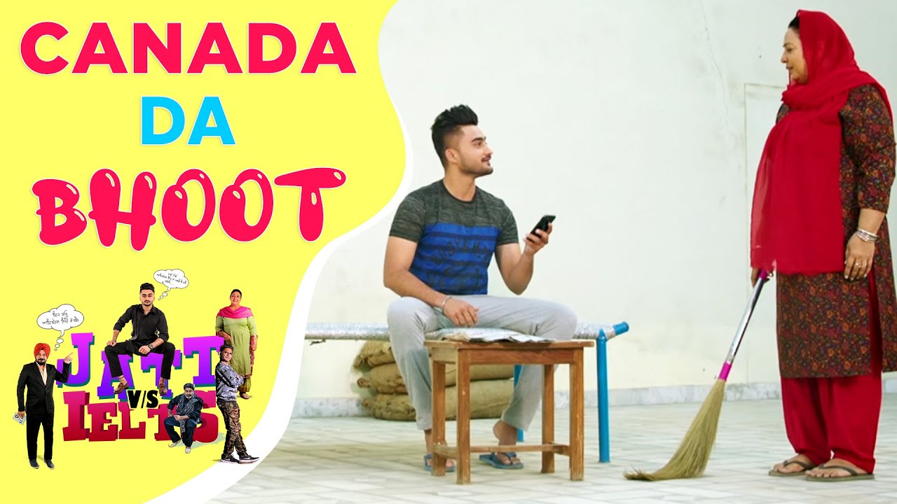 Canada Da Bhoot | JATT vs IELTS | Movie Scene | Comedy Punjabi Movies | Ohri Productions