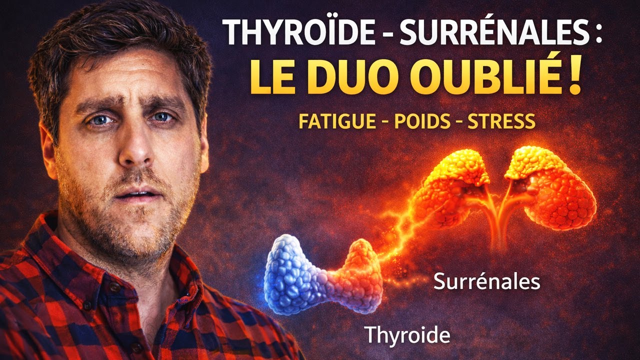 Thyroïde & Surrénales : 2 clés secrètes (Fatigue, poids, sommeil, stress, anxiété)