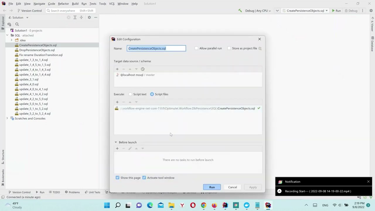 How to integrate Workflow Engine into a .NET Core Web Application