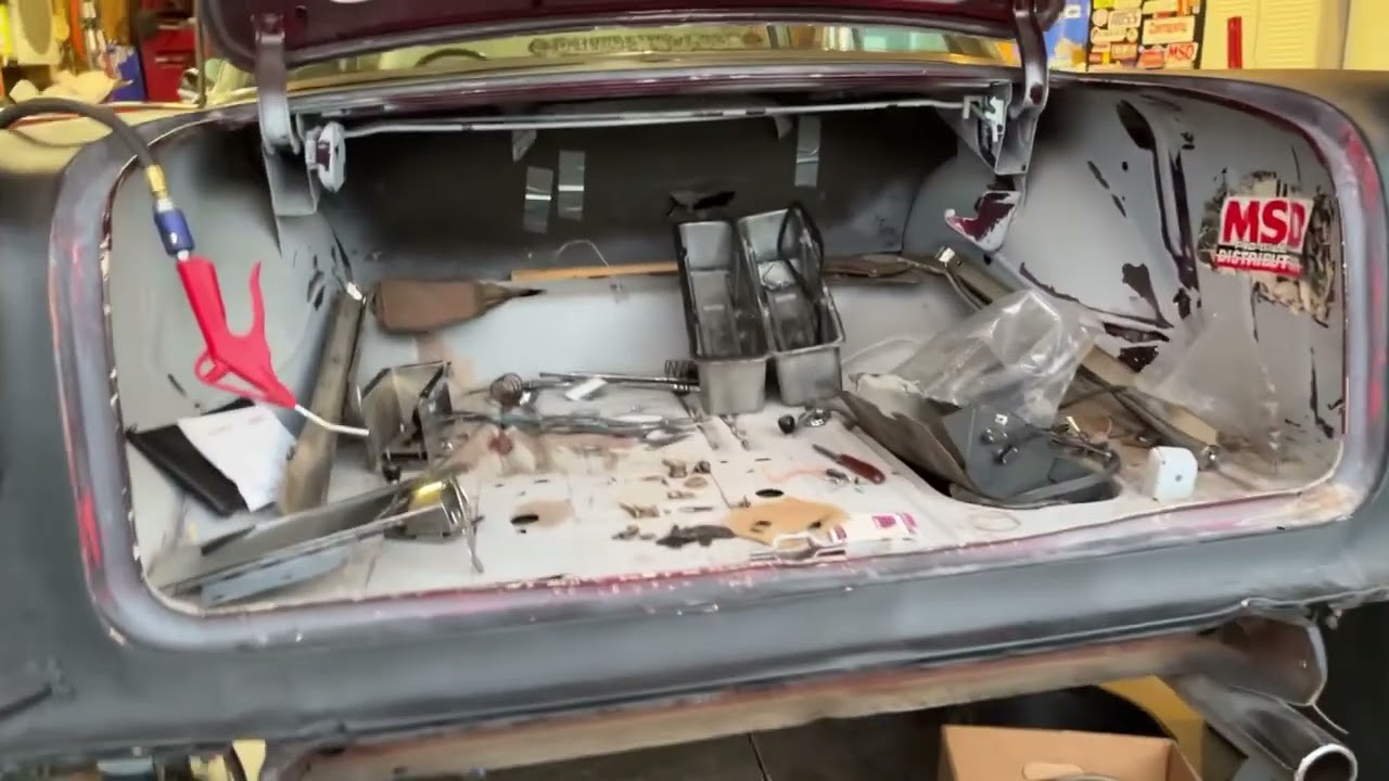 More progress on the 55 Chevy
