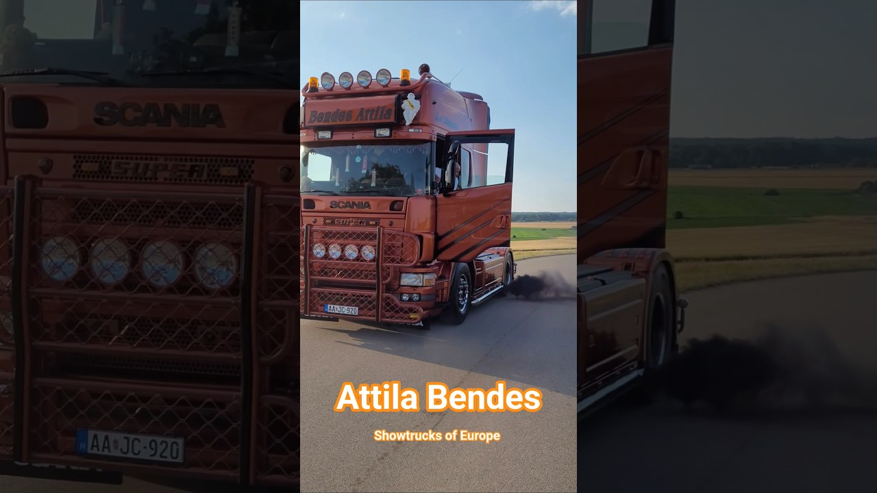 Scania 164 with open Pipe from Attila Bendes