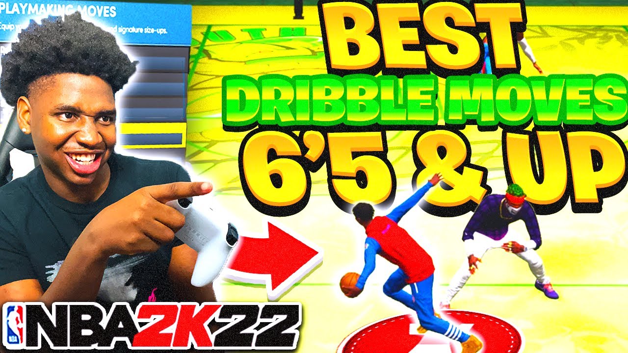 BEST DRIBBLE MOVES For 6'5 and UP Players On NBA 2K22 NEXT GEN! BEST LOW BALL CONTROL DRIBBLE MOVES!