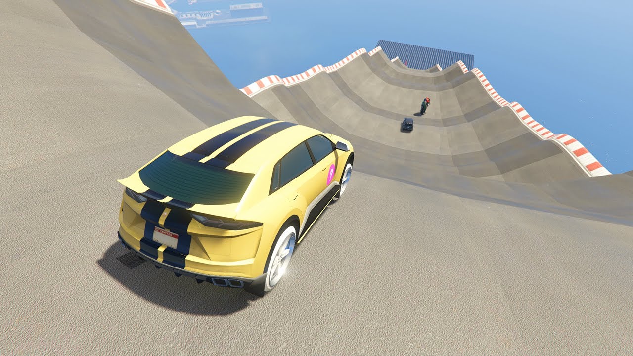 LA MEJOR JUGADA EN UNA MEGA RAMPA DE GTA 5 ONLINE - Kosi023