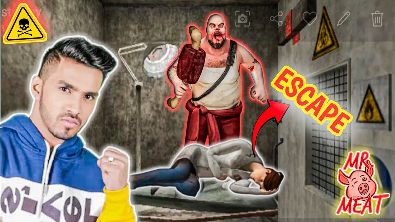 CAN I RESCUE GIRL FROM MR.MEAT HOUSE||MR.MEAT KA GHAR SA ESCAPE KAYSA KARE 🤔