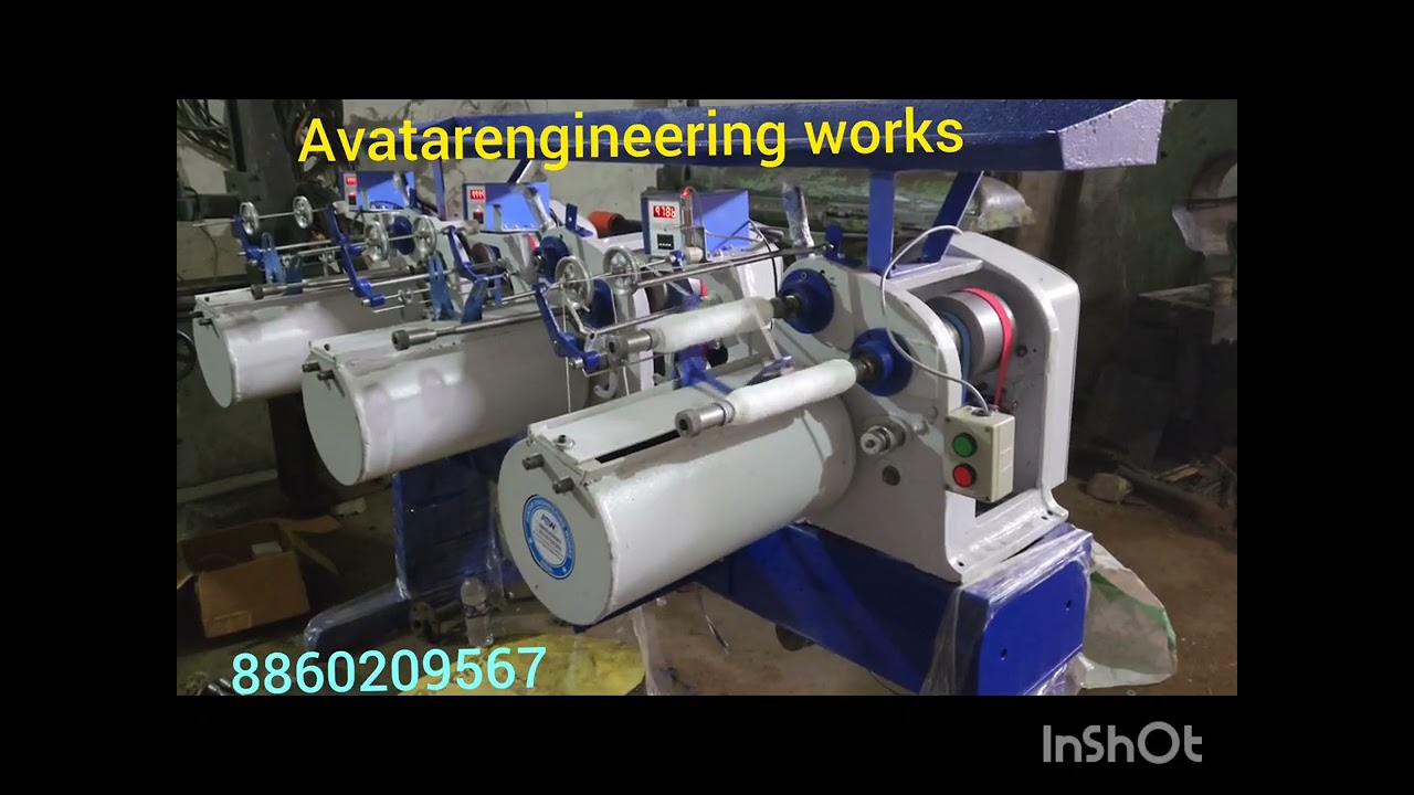 Winding machine # 8 inch tube winding machine # 8 inch cops winding machine .