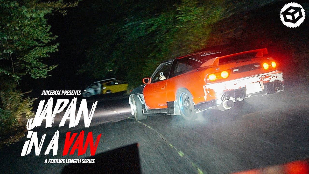 Insane Japanese Touge Drift Meet on Mountain Roads | Japan in a Van Ep. 11