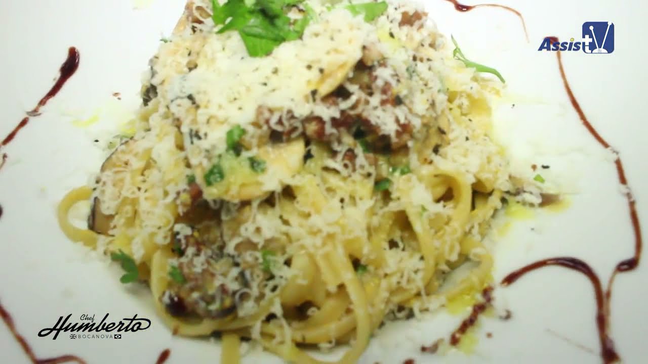 Carbonara com toque do Chef Humberto