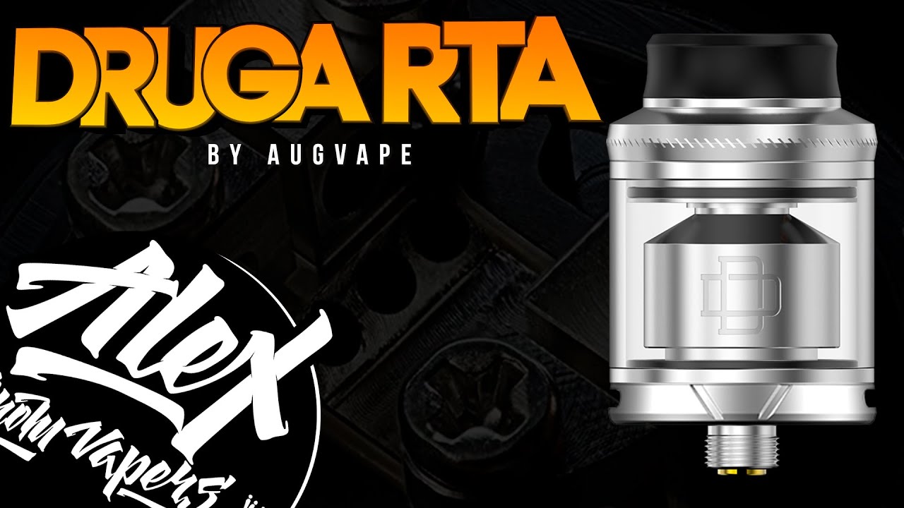 ПОЧТИ ПОЛУЧИЛОСЬ l Druga RTA by Augvape l Alex VapersMD review 🚭🔞
