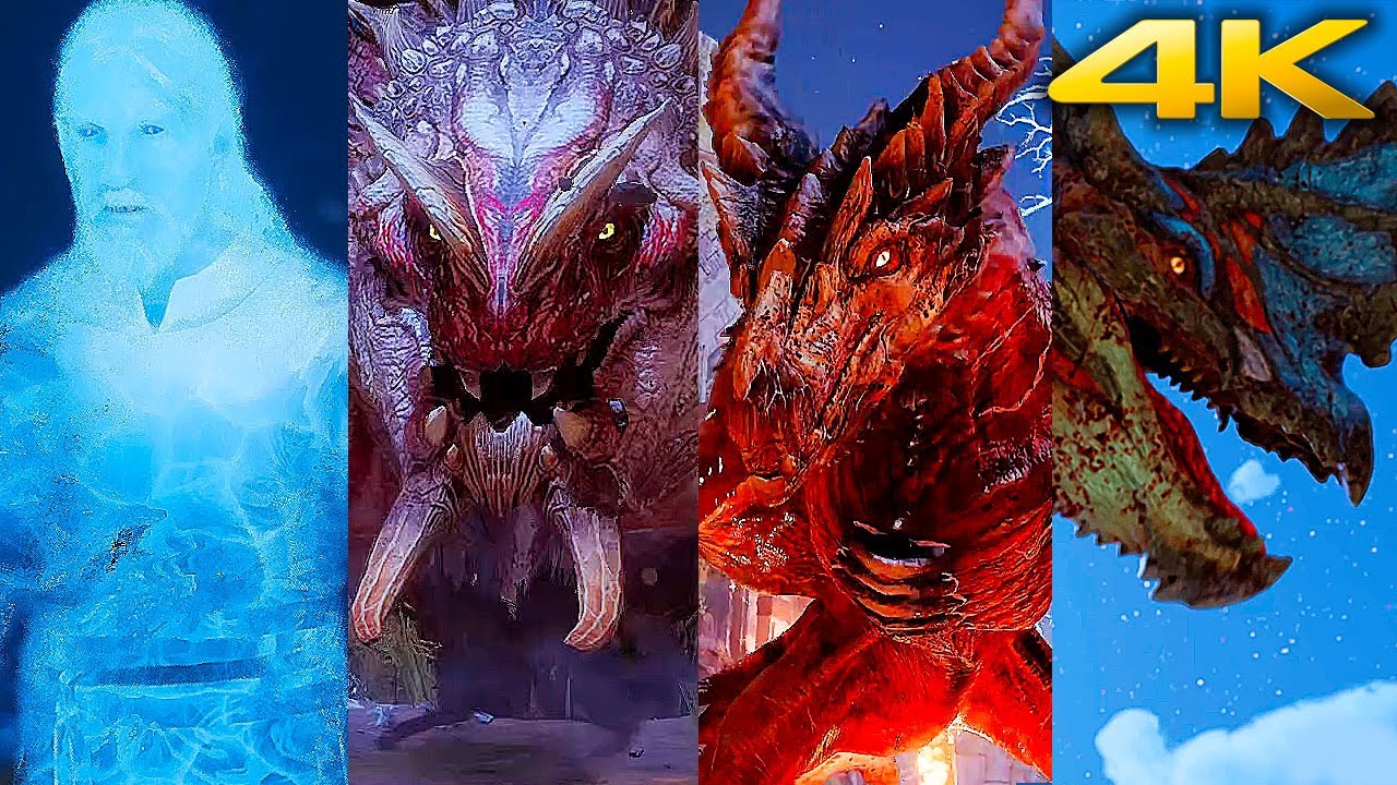 GOD OF WAR RAGNAROK - Dragons + Ames