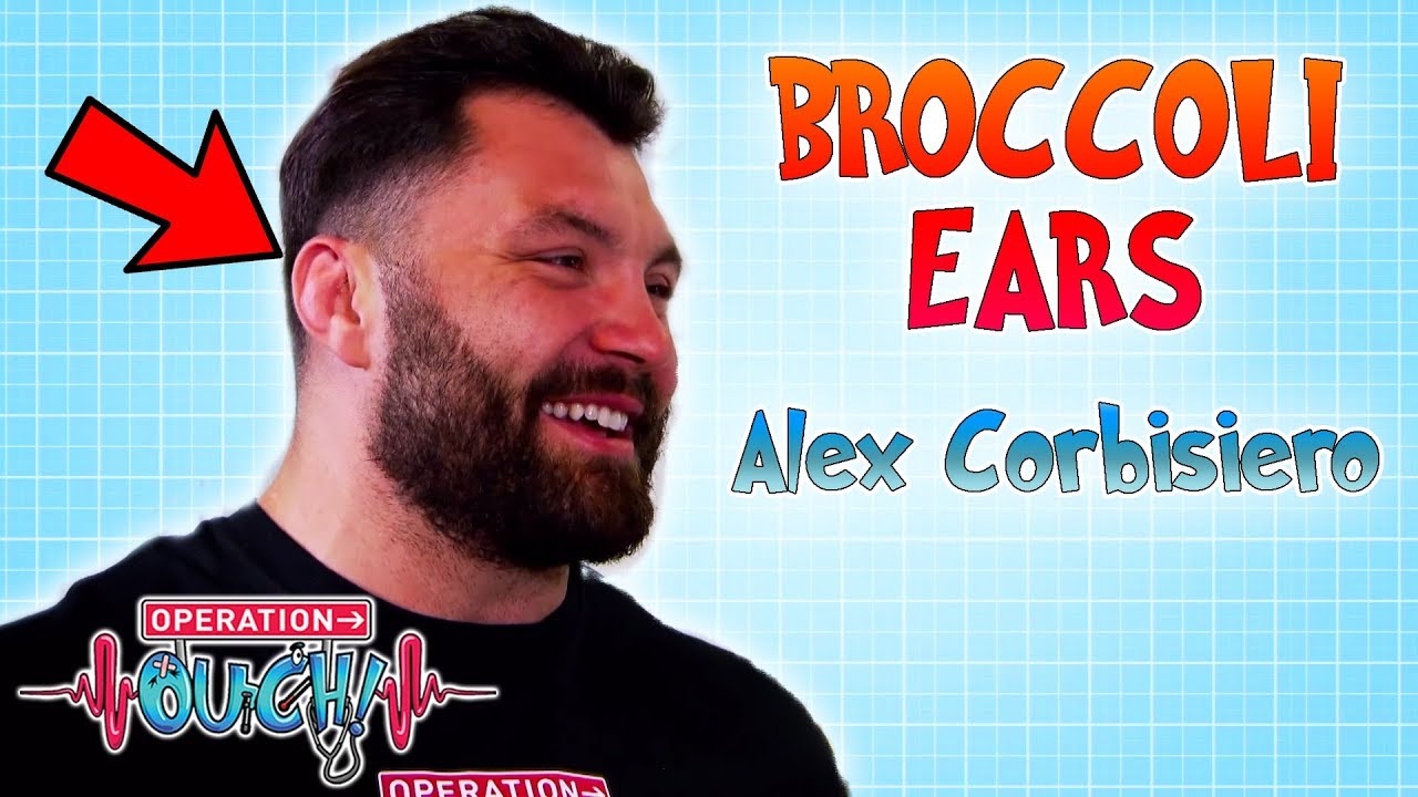 Alex Corbisiero's Broccoli Ears! | Operation Ouch | Science for Kids