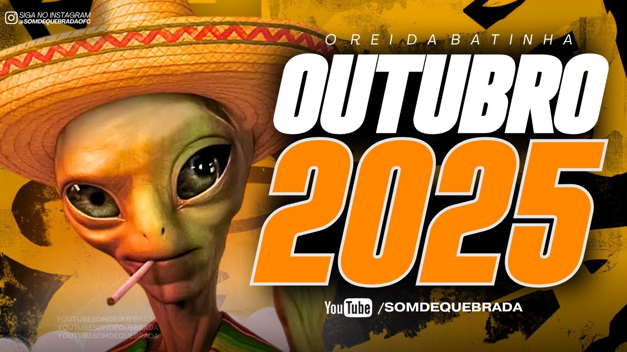 O REI DA BATIDINHA - CD NOVO OUTUBRO 2025 - MÚSICAS NOVAS 100% PRA PAREDÃO 2025