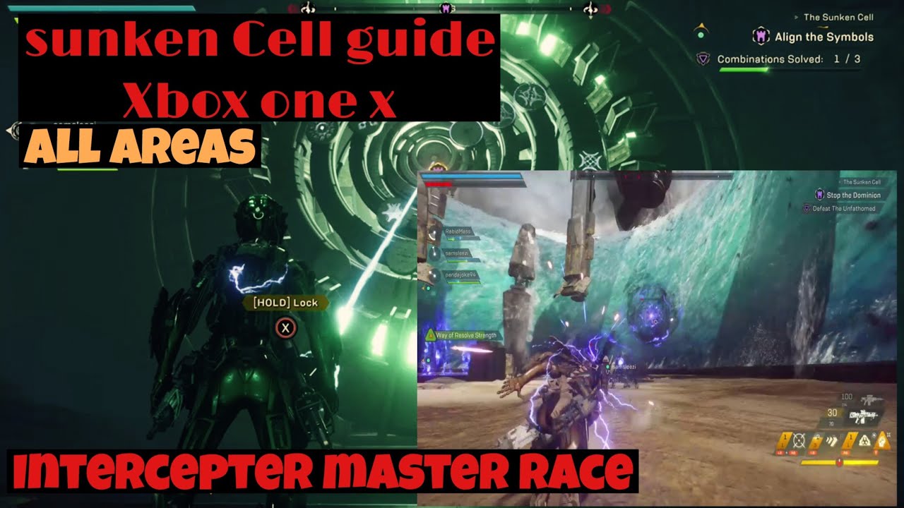 Anthem Sunken Cell guide