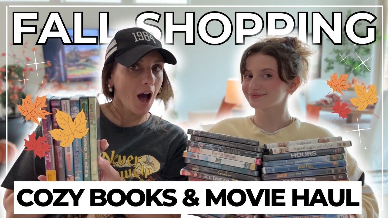 🎬 Shop With Us | Barnes & Noble + Movie Store + Toy Haul 🍂 Living Our Free Will