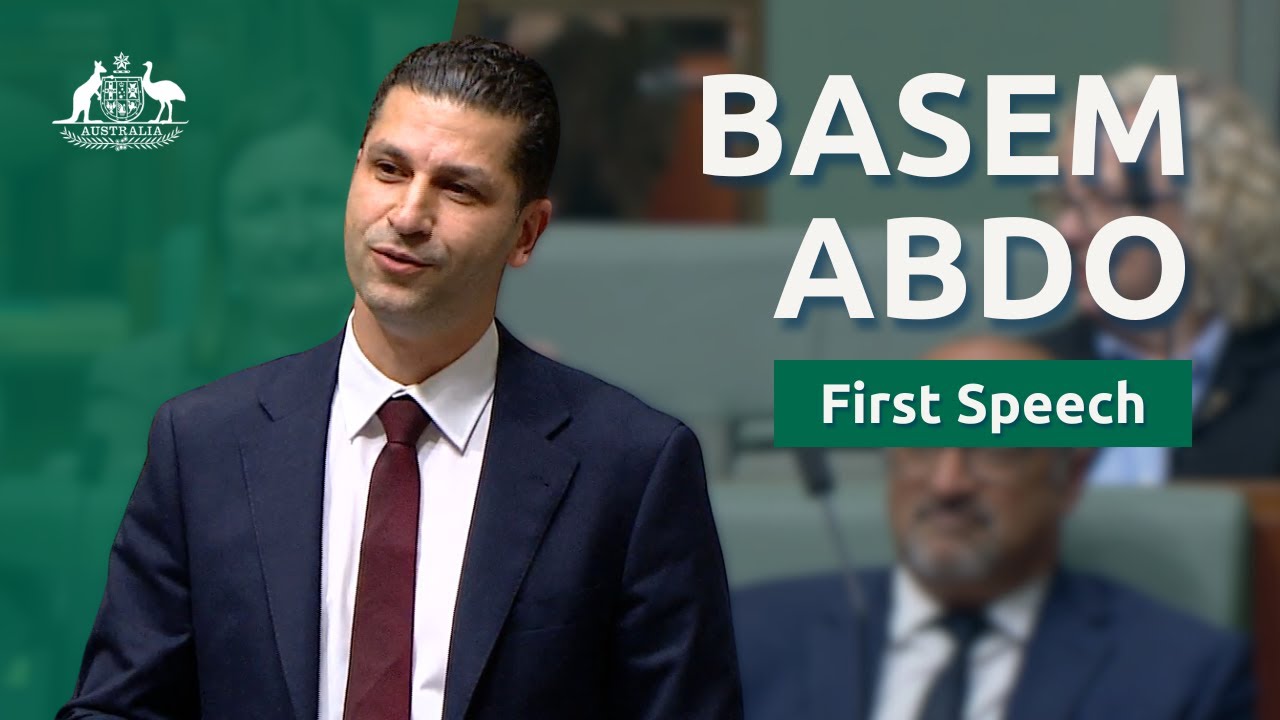 First Speech -  Basem Abdo MP | Member for Calwell VIC
