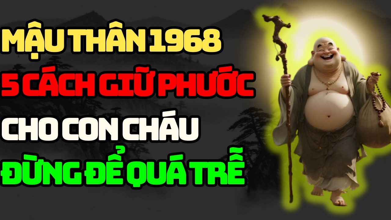 Mậu Thân 1968 Năm Mới 2026 Hãy Làm Ngay 5 ĐIều Này Để Giữ Phước Lại CHo COn Cháu Trước Khi quÁ Muộn