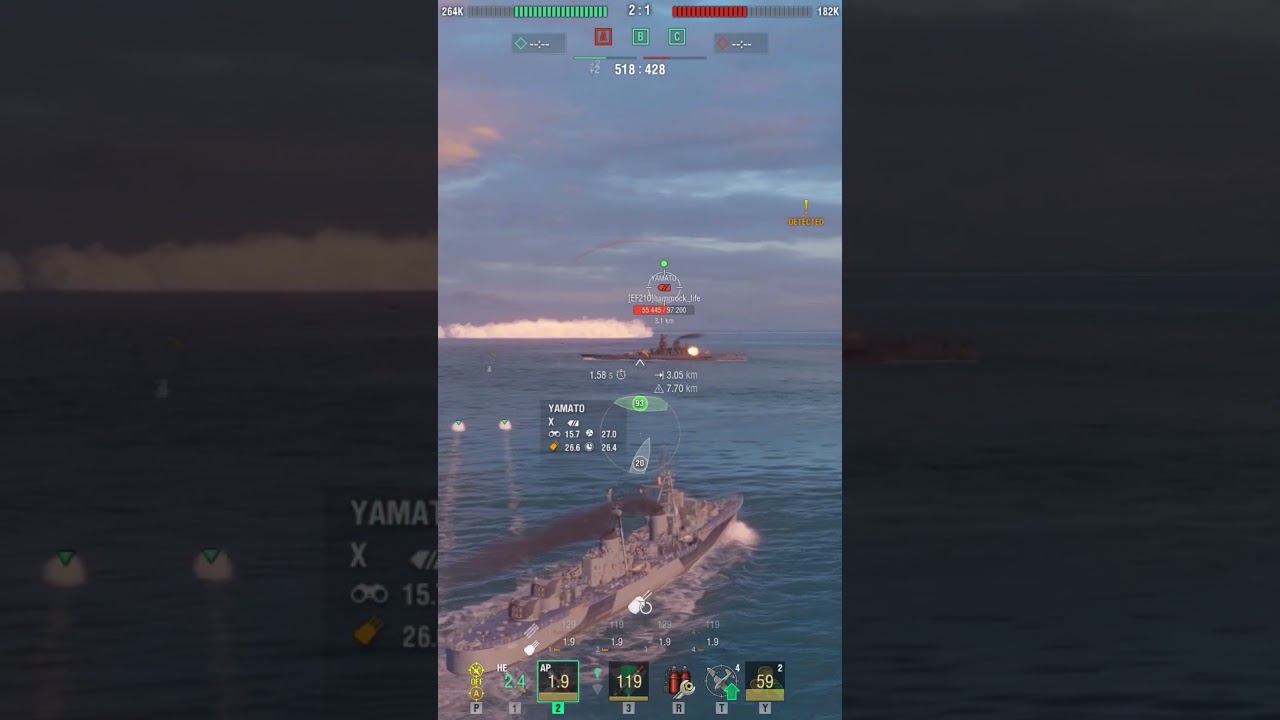 The Unstoppable HUNTER Destroyer MARCEAU World of Warships #worldfowarships #wows #wworld #gaming