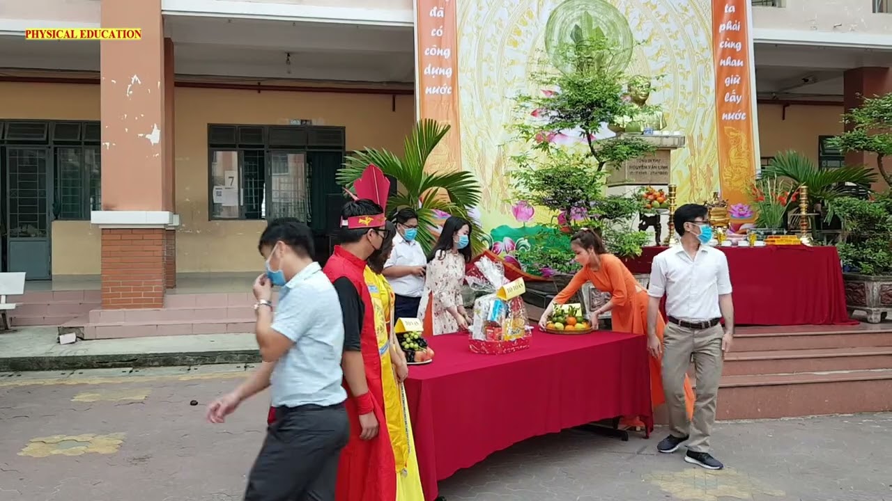 LỄ GIỖ TỔ HÙNG VƯƠNG TẠI TRƯỜNG THPT NGUYỄN VĂN LINH - TOÀN CẢNH