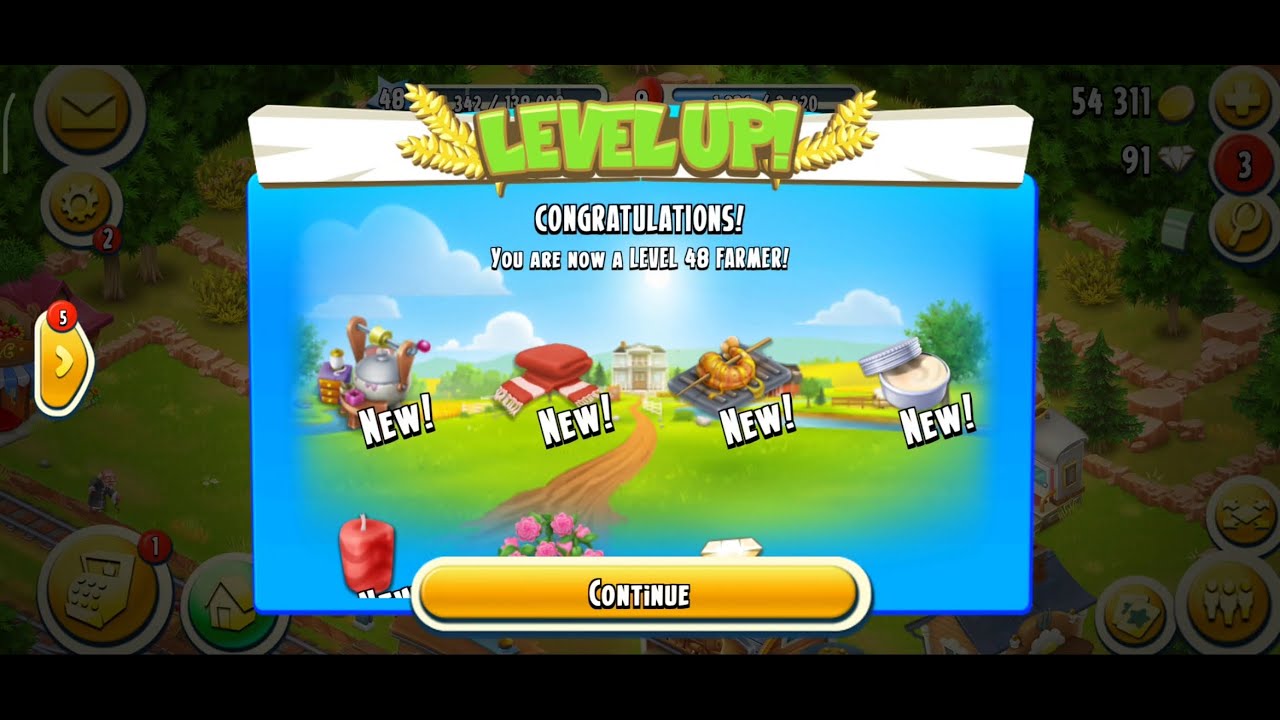 Hayday level up 48 | Hay day gameplay