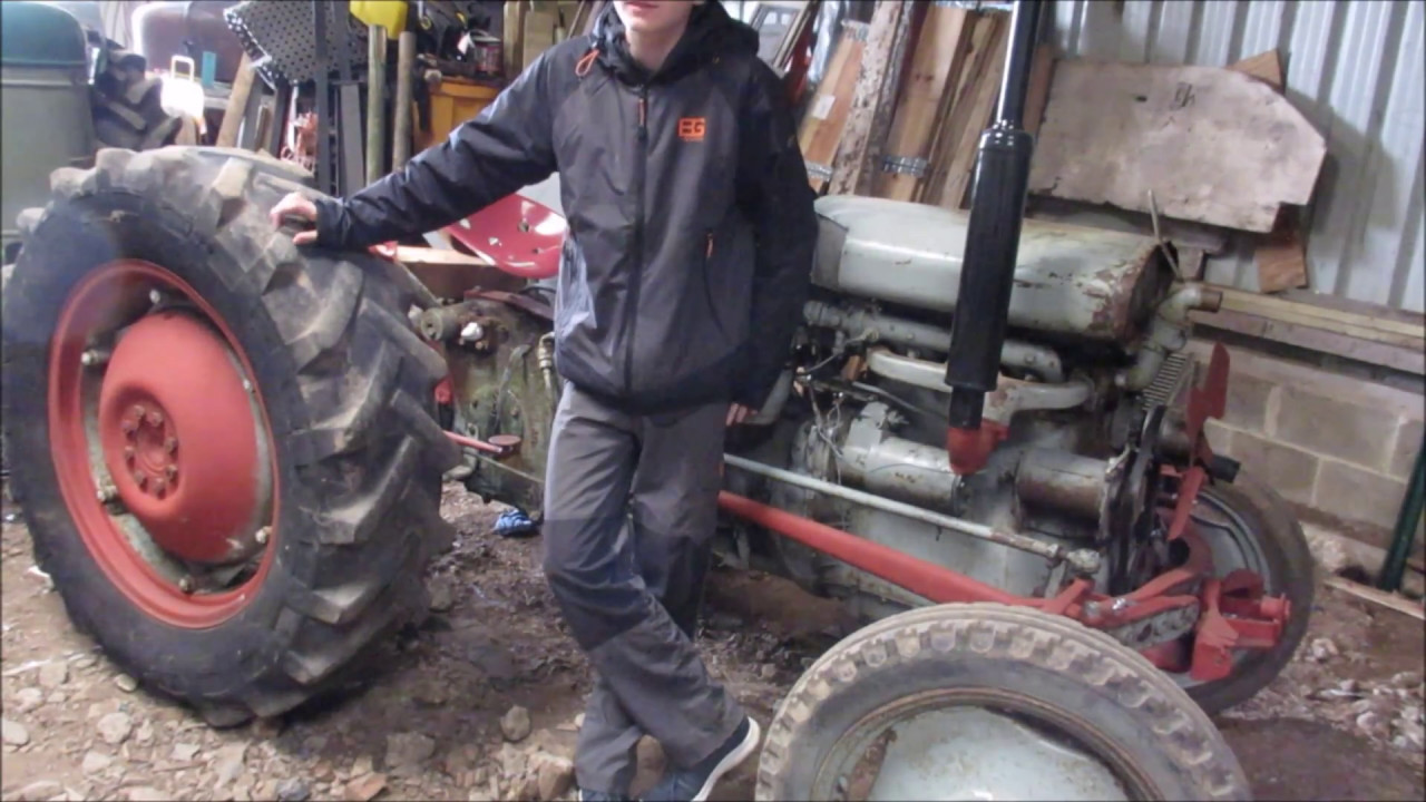 grey fergie restoration ep 5  First start up in 13 years