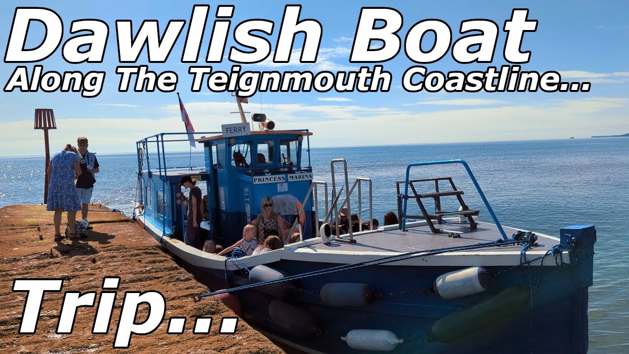 Dawlish Boat Trip along the Teignmouth Coastline To Maidencombe - 16/08/24