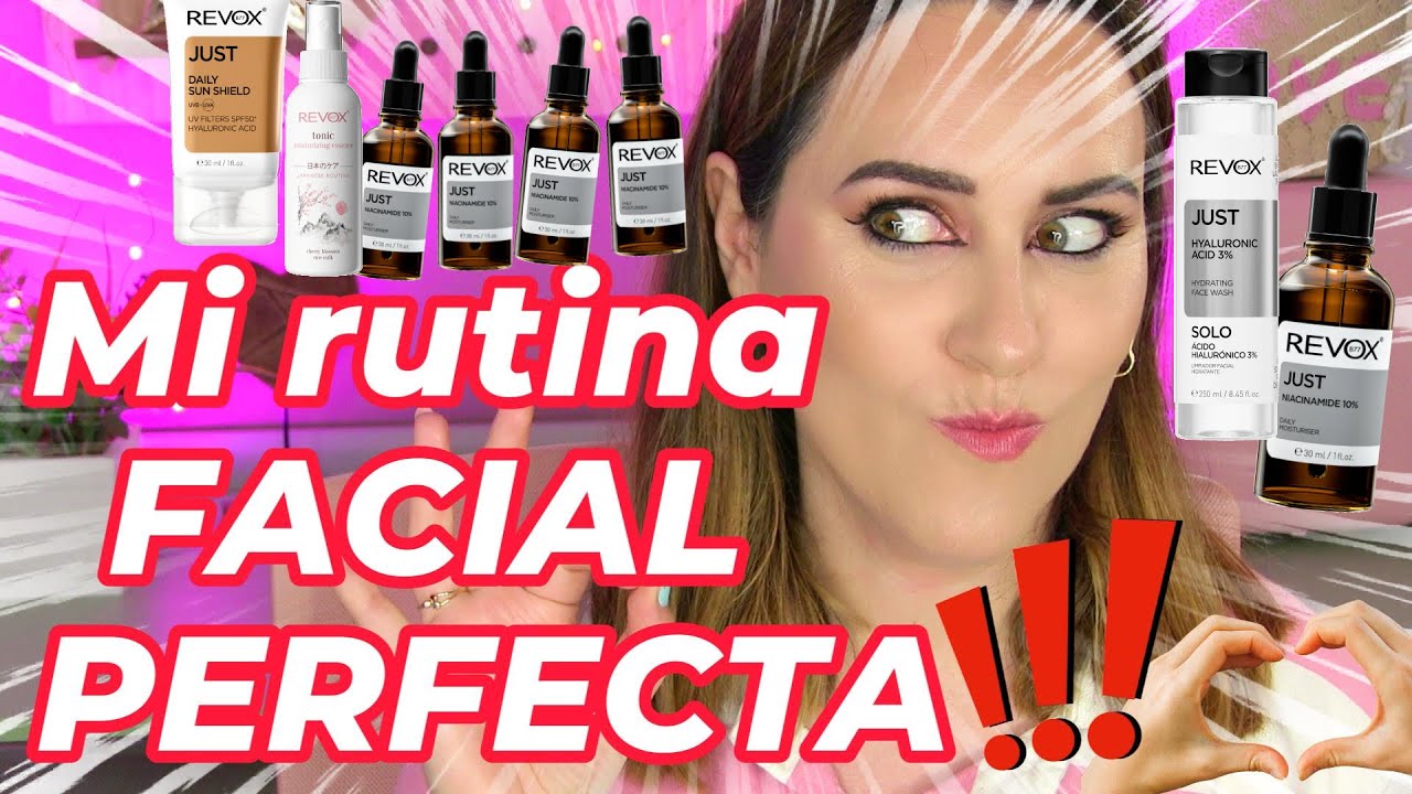 RUTINA FACIAL Completa con Productos REVOX ¡Deslumbra con una Piel Radiante!