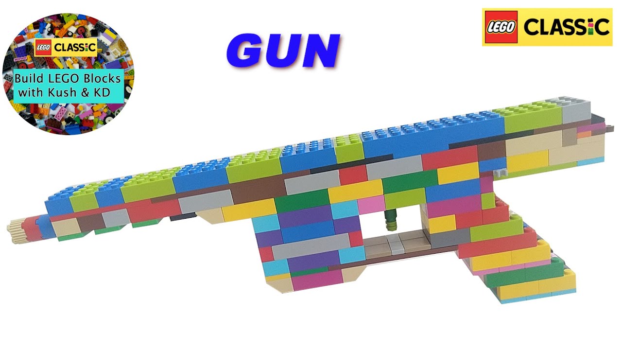 LEGO Short Gun || LEGO 11005 || MOC || Building Instructions Ideas (LEGO Gun:- 19)