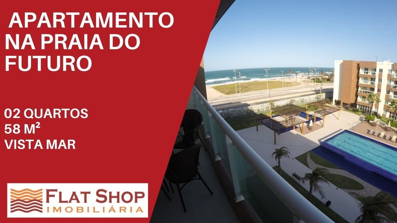 Apartamento a venda no edif&iacute;cio VG Fun na praia do futuro, Fortaleza CE