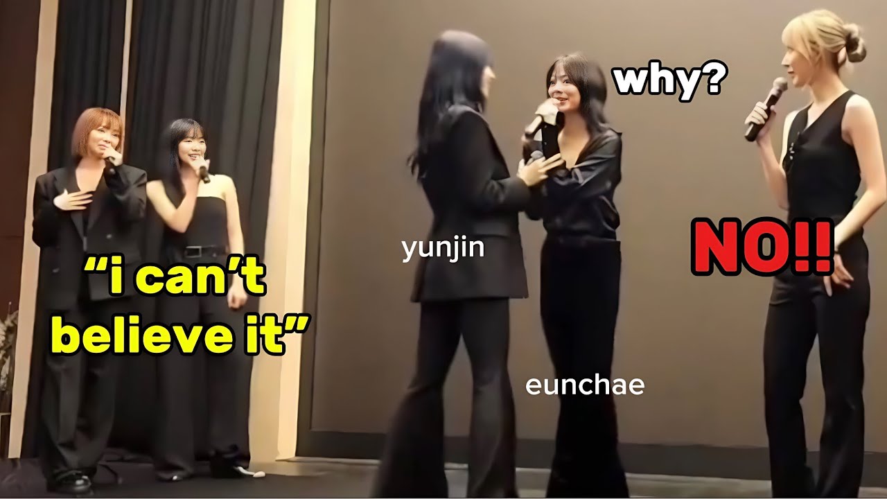 LE SSERAFIM unnies can’t believe EUNCHAE will be an adult next month